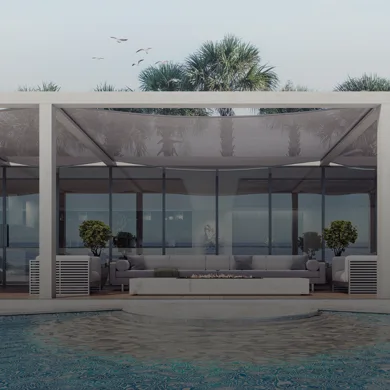 piscine en verre